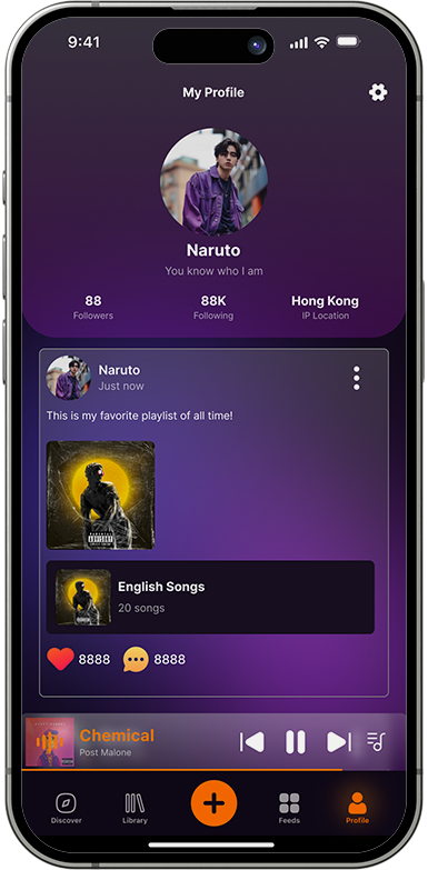 E-Play Music Playlist Interface